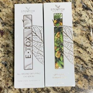 Stemtox Skin Systems Lift + Lock Wrinkle Solution AND All Around Depuffing Serum